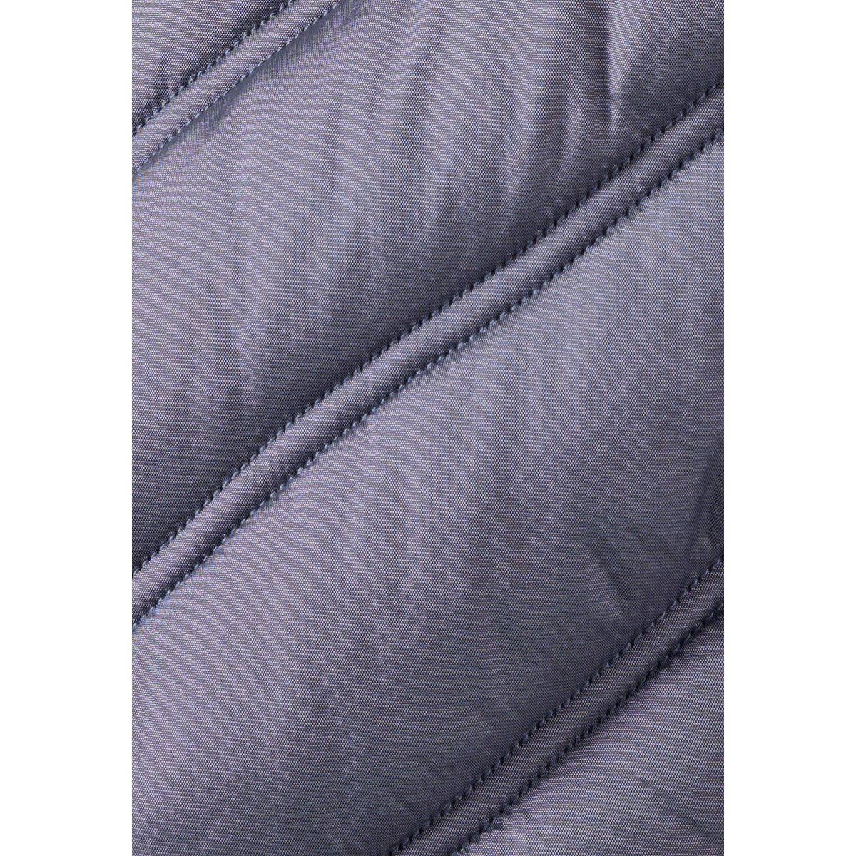 Parka tissu reliéfé Thermolactyl gris ardoise, DAMART