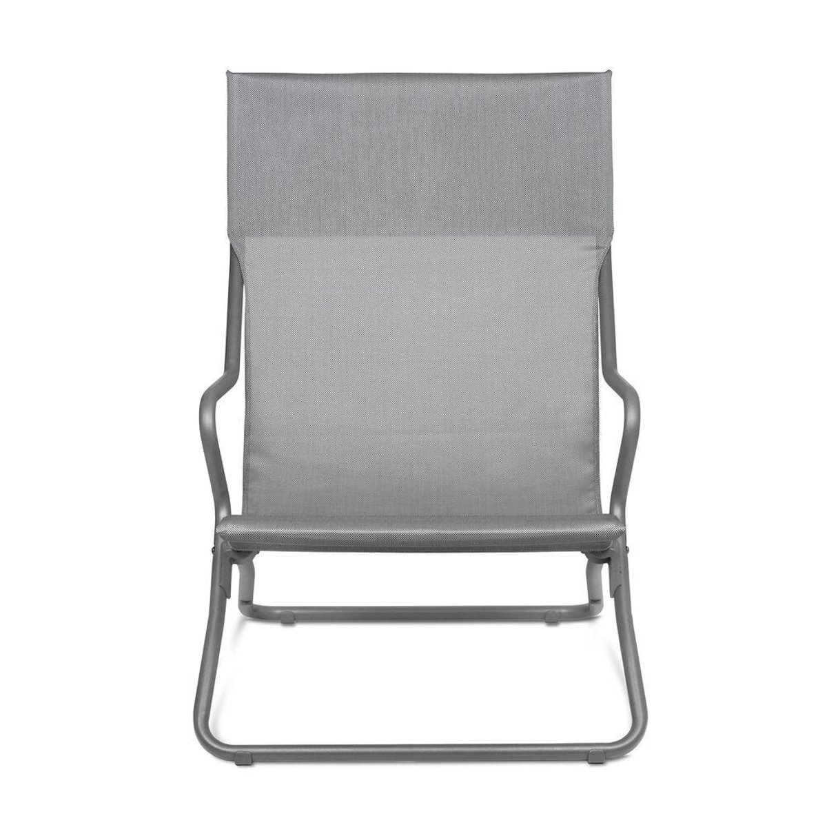 Transat pliant - HORIZON gris pearl, LAFUMA MOBILIER