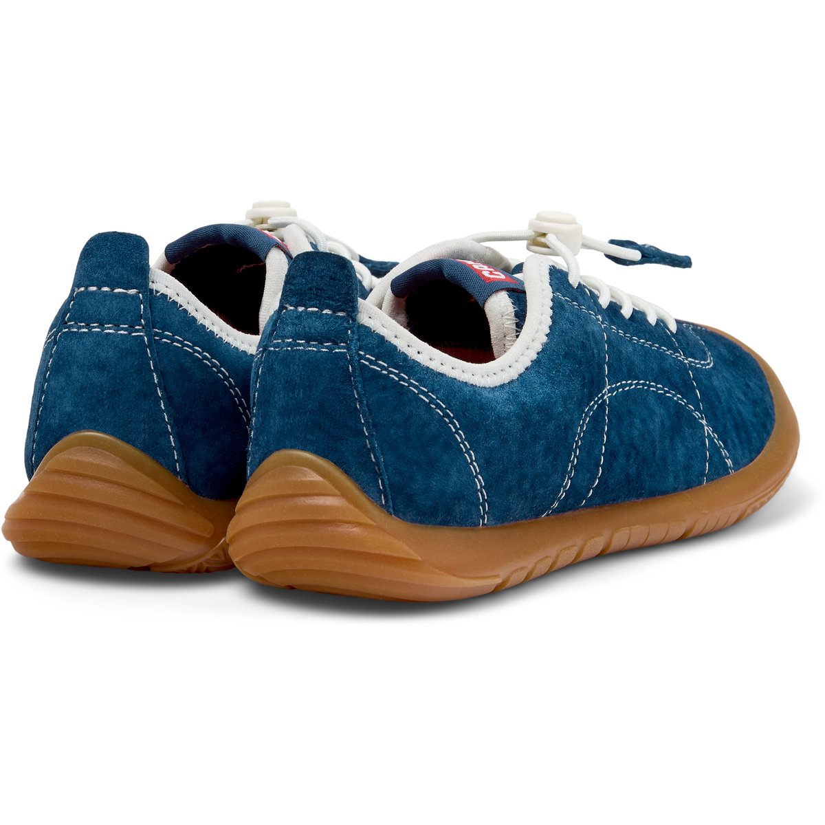 Baskets Cuir PEU PATH KIDS TWINS marine, CAMPER