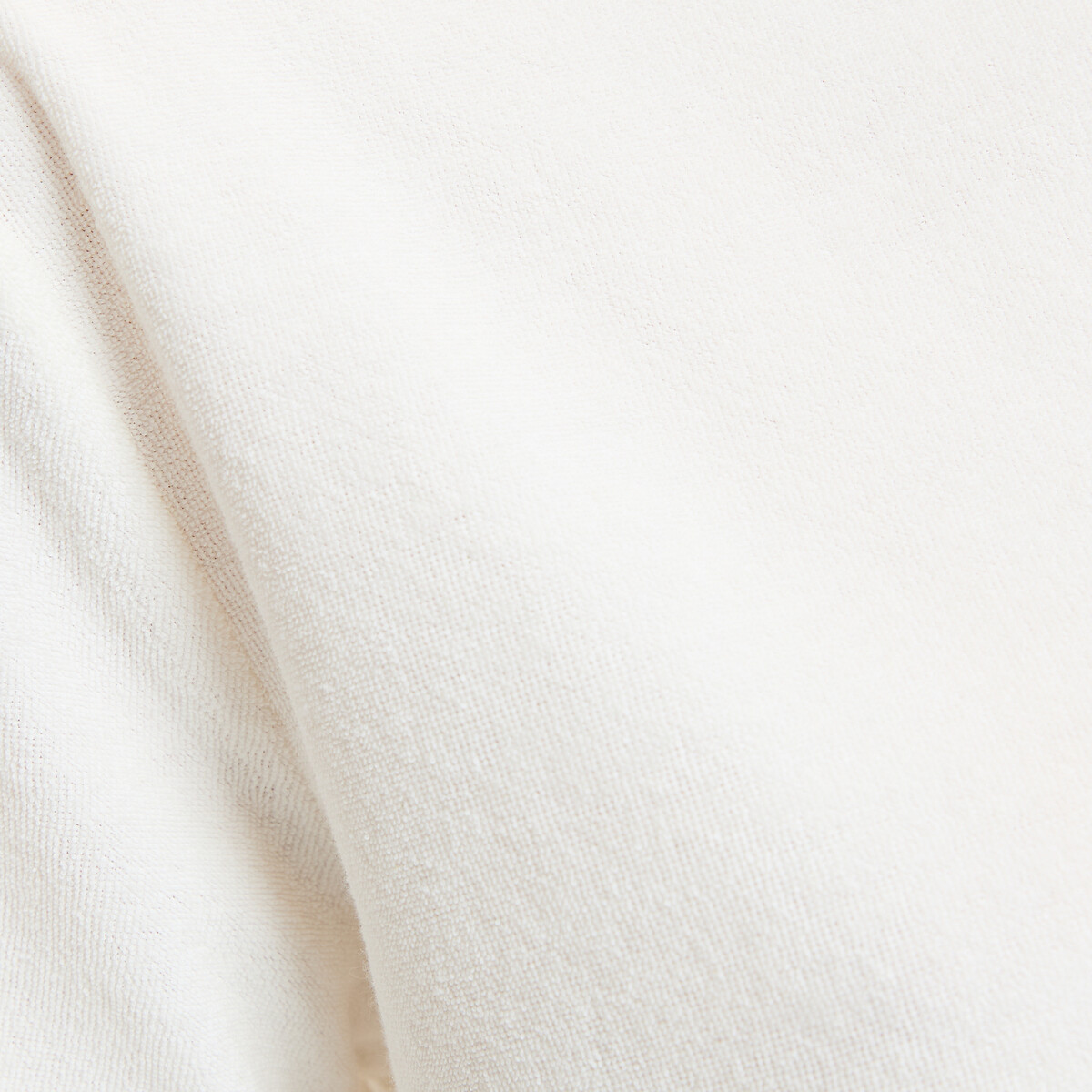 Camisón de tejido de rizo marfil, LA REDOUTE COLLECTIONS