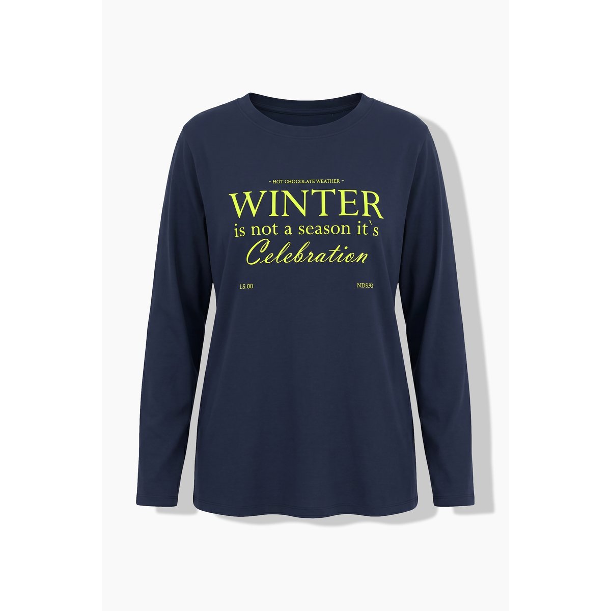 T-shirt classique à col rond et marine, ULLA POPKEN
