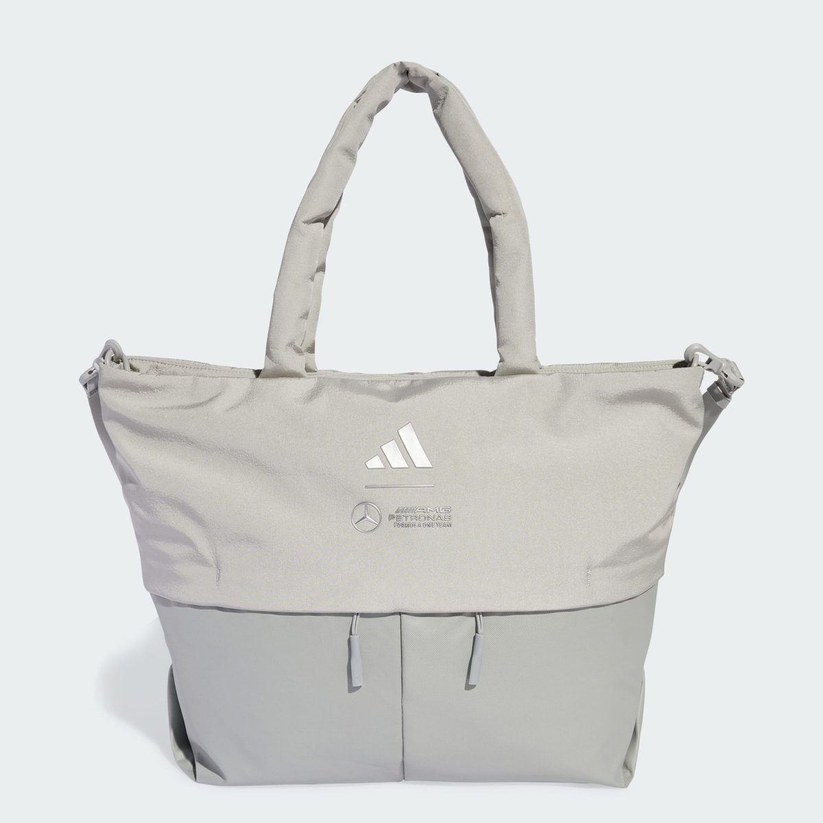 Tote Bag Mercedes - Amg Petronas Formula One Team Silver Arrows Tote Bag Mercedes - Amg Petronas Formula One Team Silver Arrows grey two, adidas Performance