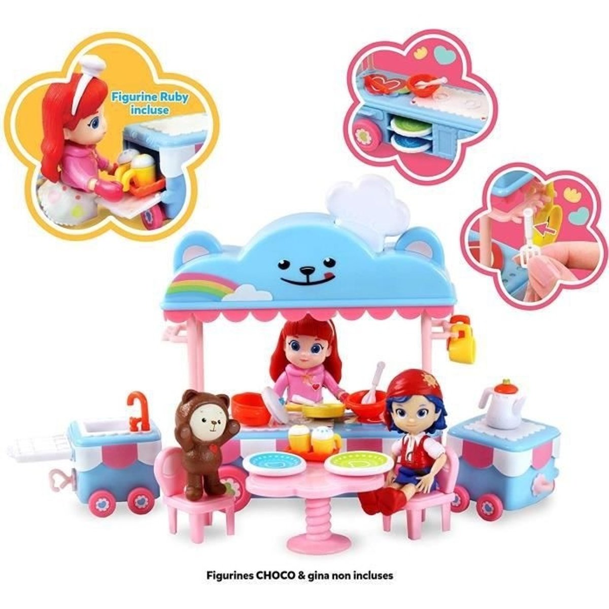 Figurine - Rainbow Ruby - Vanity Salon De Beauté multicolore, SILVERLIT