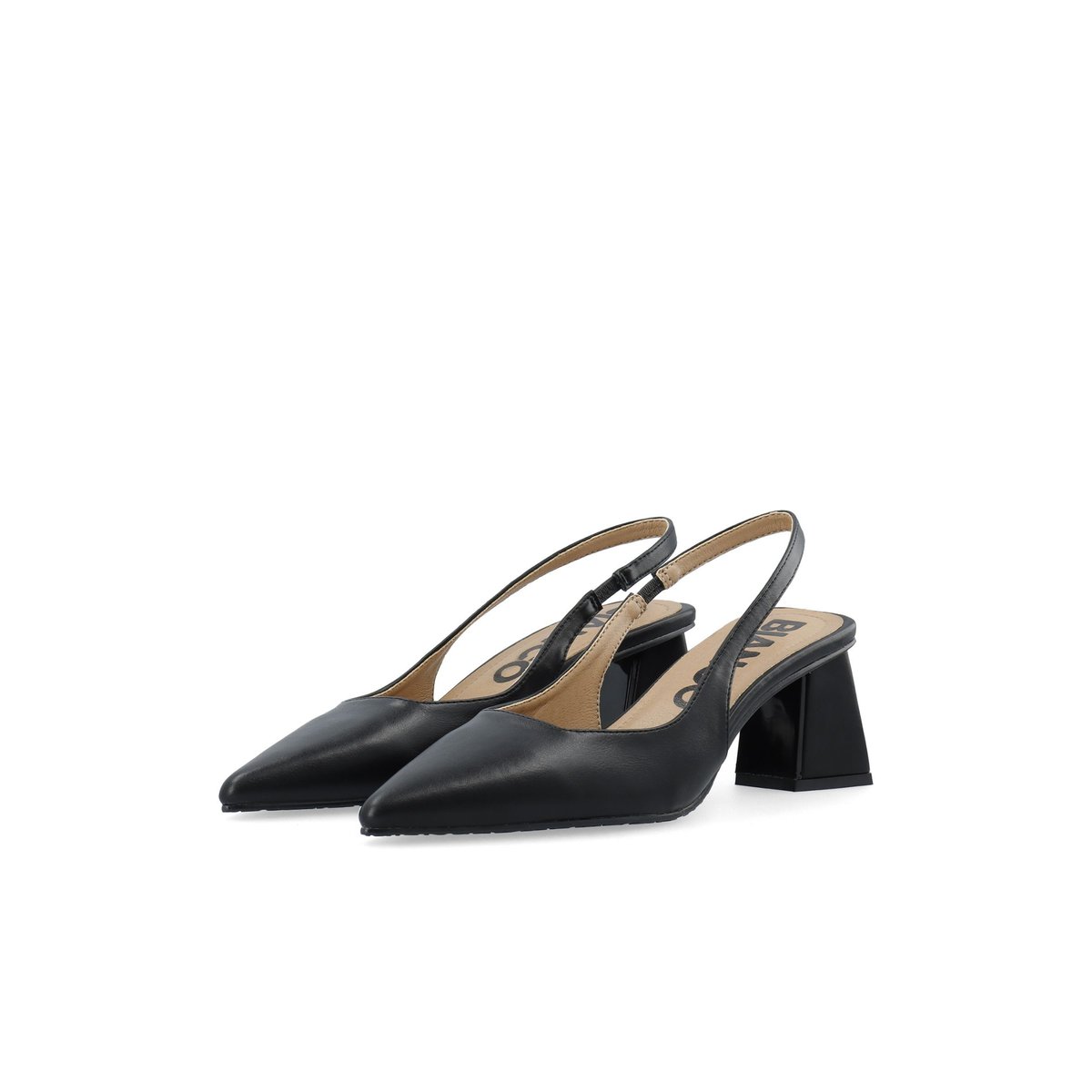Chaussures À Bride Arrière noir - black, BIANCO