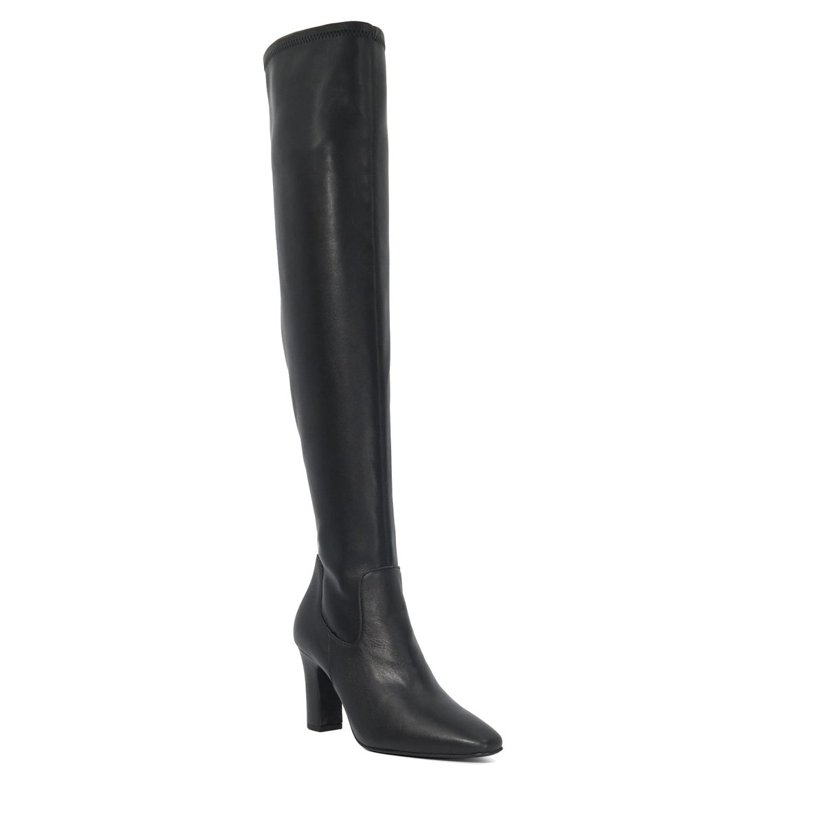 Bottes au genou - SIRENNA black-leather mix, DUNE LONDON