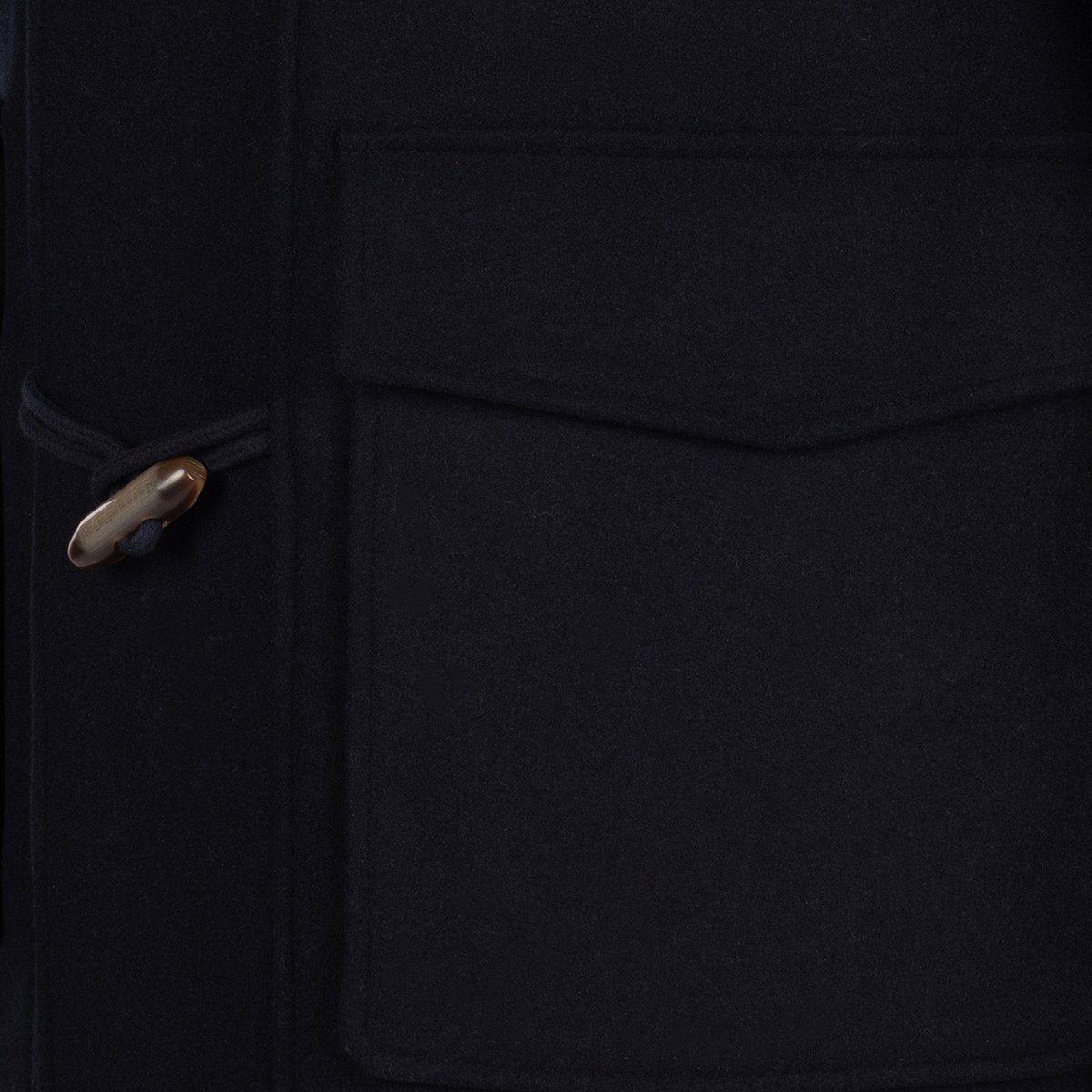 Duffle-coat rugby laine navy, SHILTON