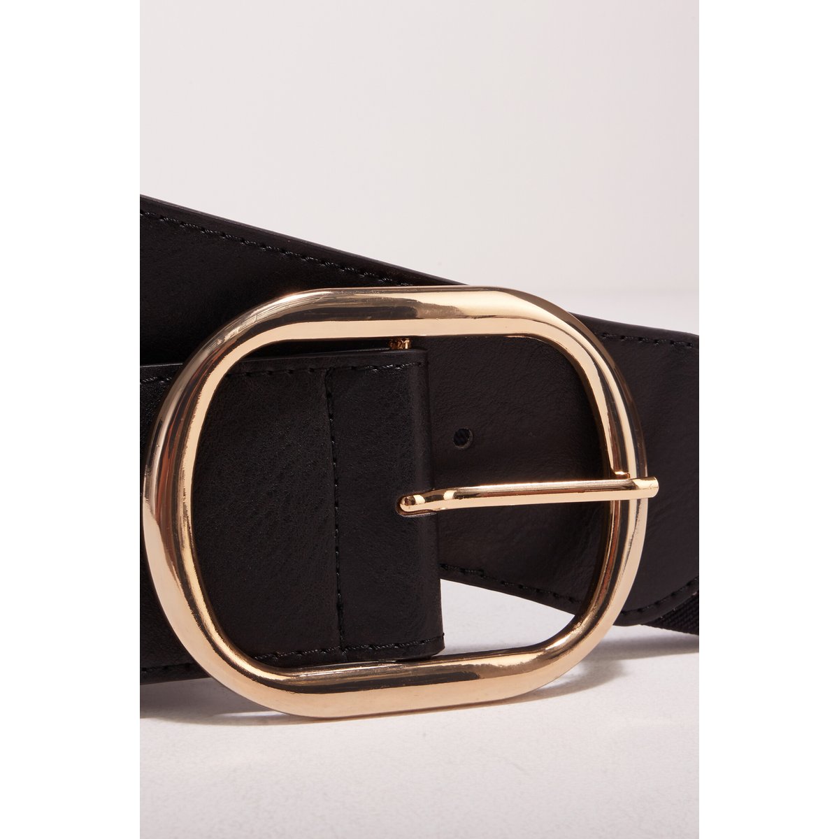 Ceinture élastiquée noir, CACHE CACHE