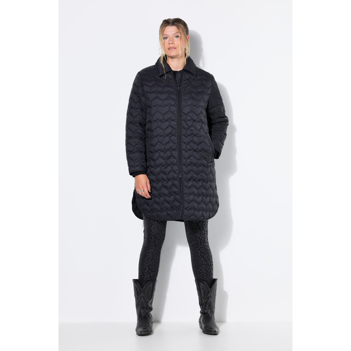 Manteau coupe Loose Shape noir, STUDIO UNTOLD