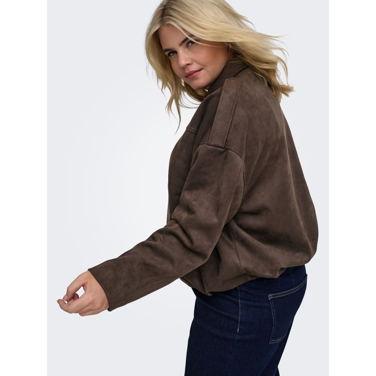 Veste Bomber chocolate torte, ONLY CARMAKOMA
