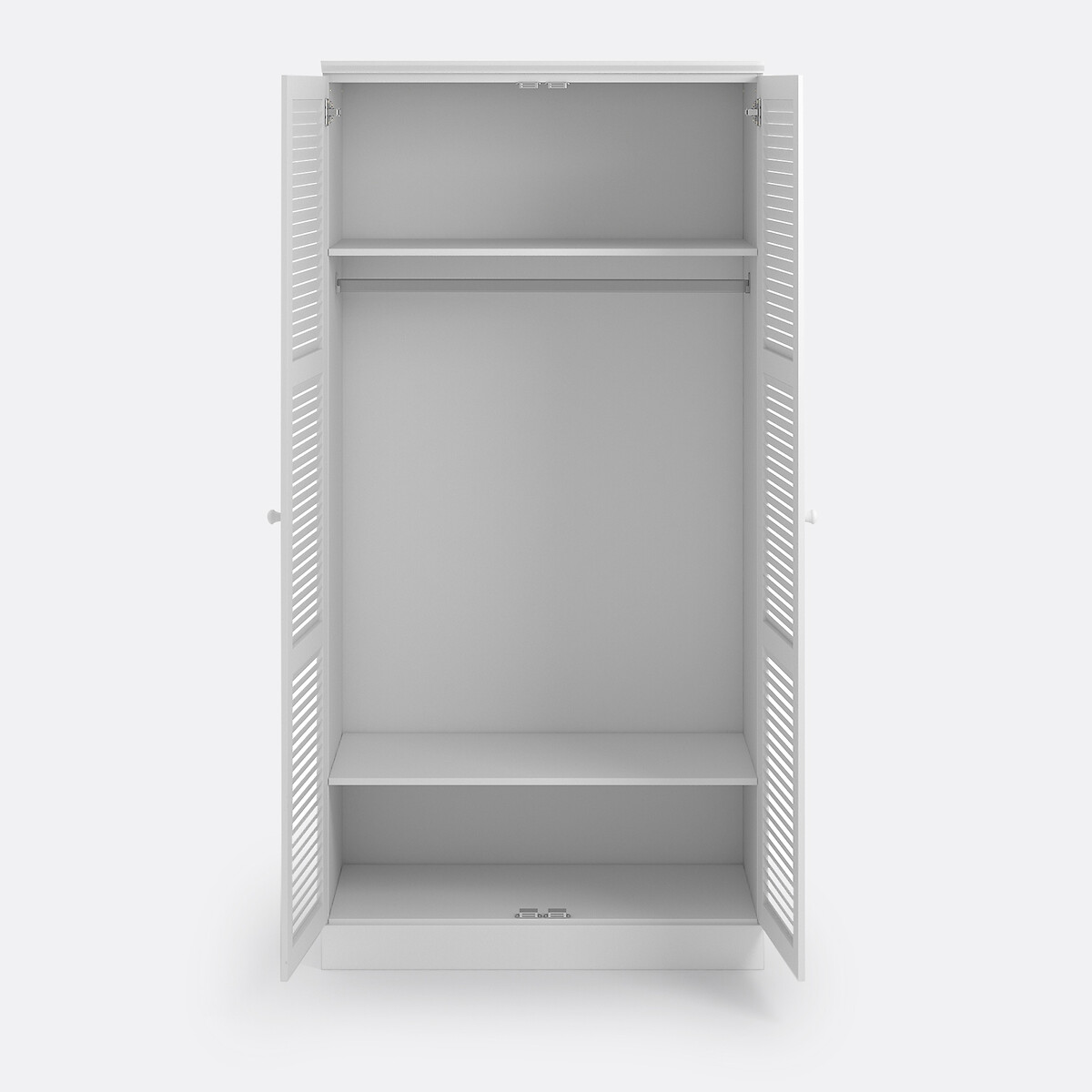 Armoire 2 portes, Mayor blanc, SO'HOME