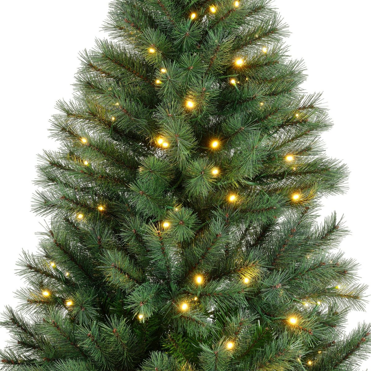 Sapin de Noël illuminé Canada H180 cm vert, PIER IMPORT
