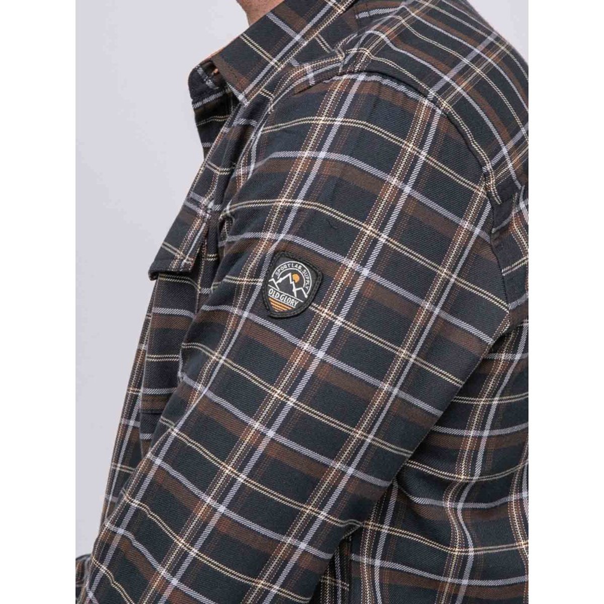 Chemise à Carreaux Taloupal marron, RITCHIE