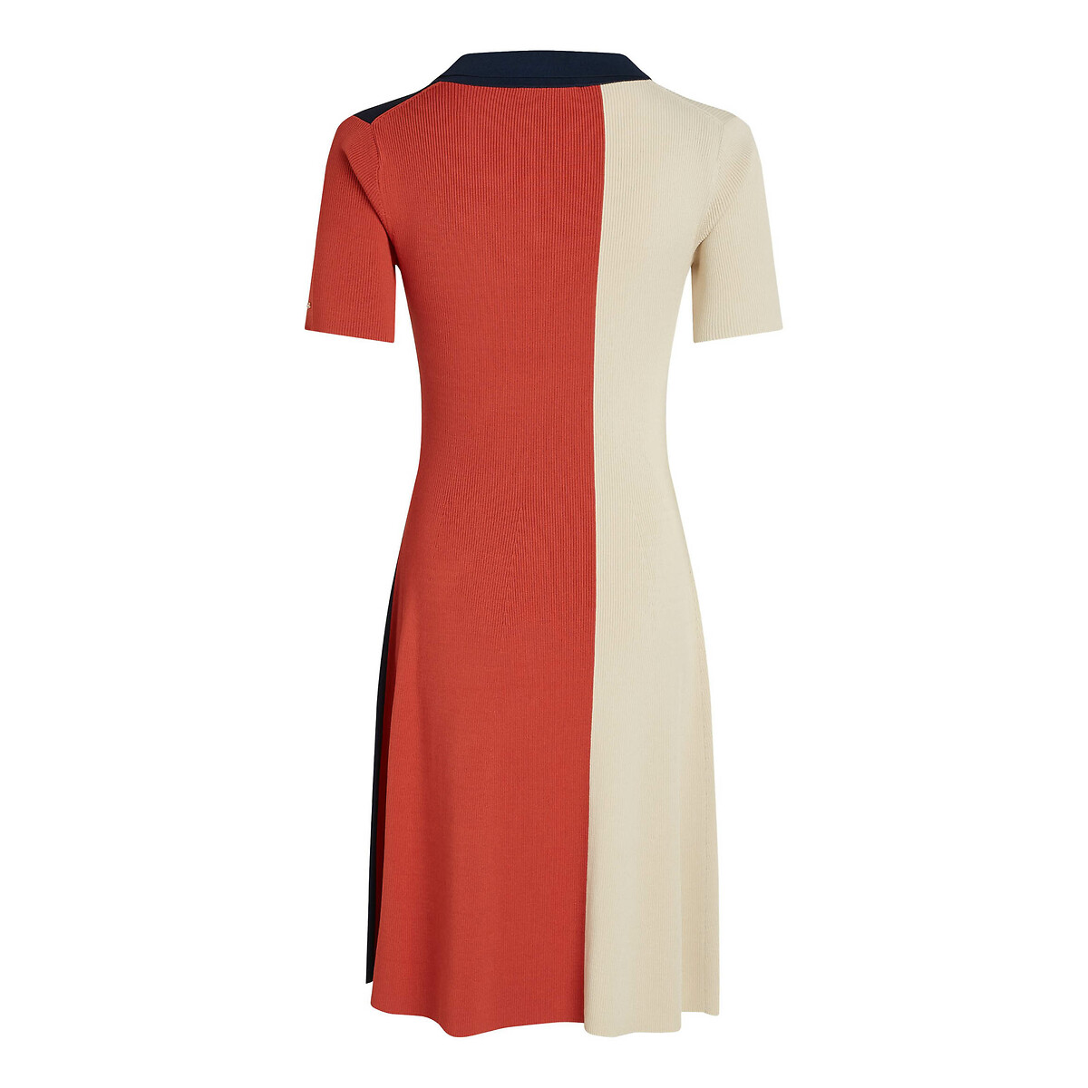 Robe-polo mi-longue, multicolore, manches courtes marine, TOMMY HILFIGER