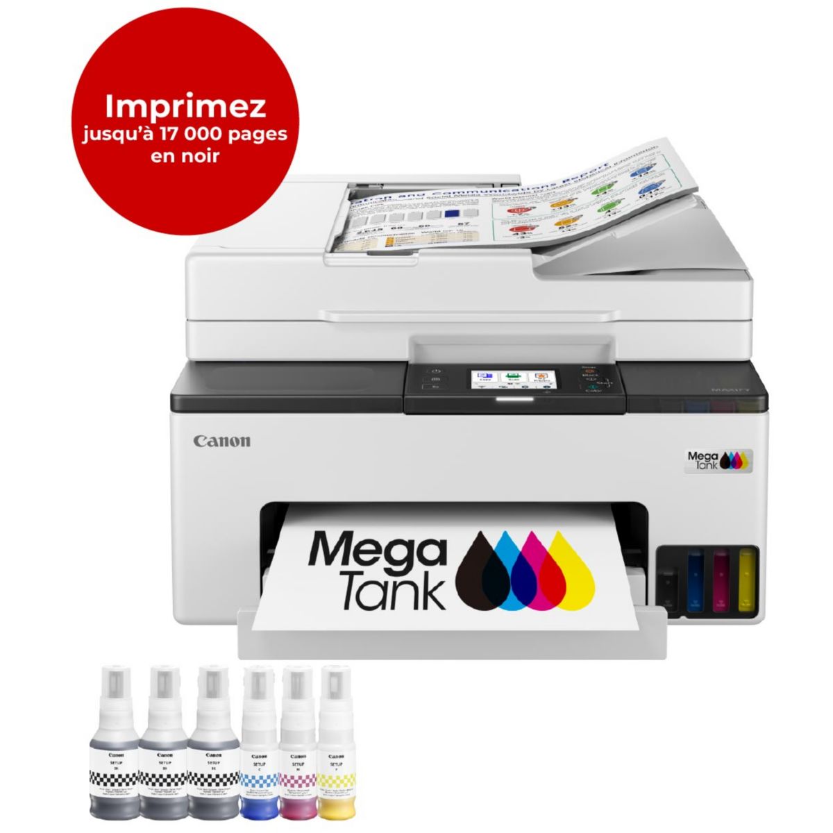 Imprimante jet d'encre Maxify GX2051 couleur unique, CANON