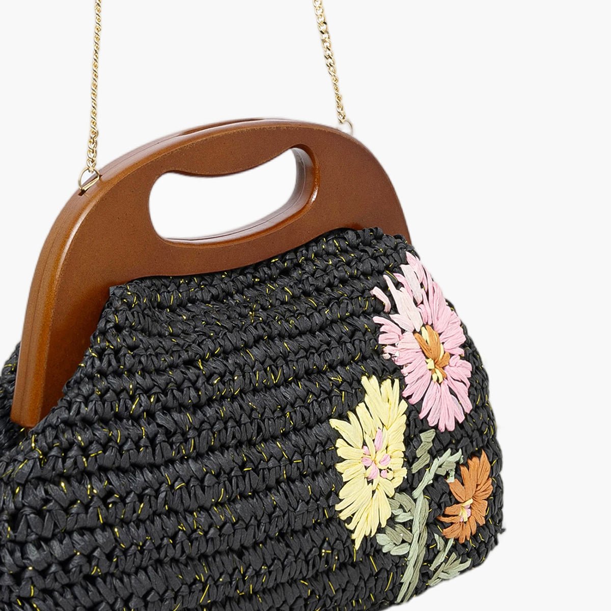 Sac frame Sybile noir, LOLLIPOPS