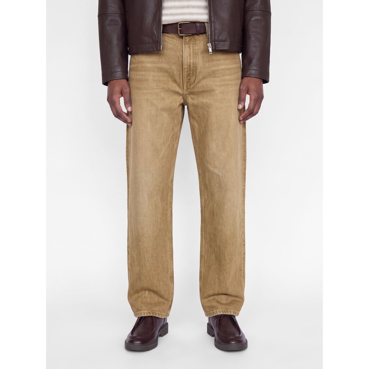 Jean Coupe Droite marron - brown denim 1, JACK & JONES