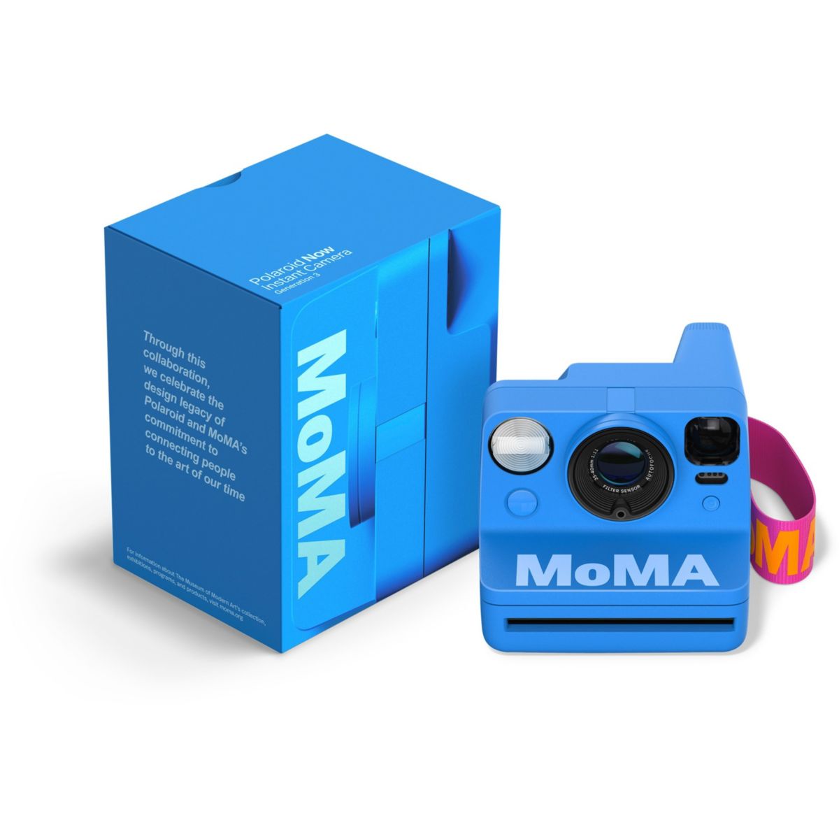 Appareil photo Instantané Now Generation 3 MoMa Edition couleur unique, POLAROID