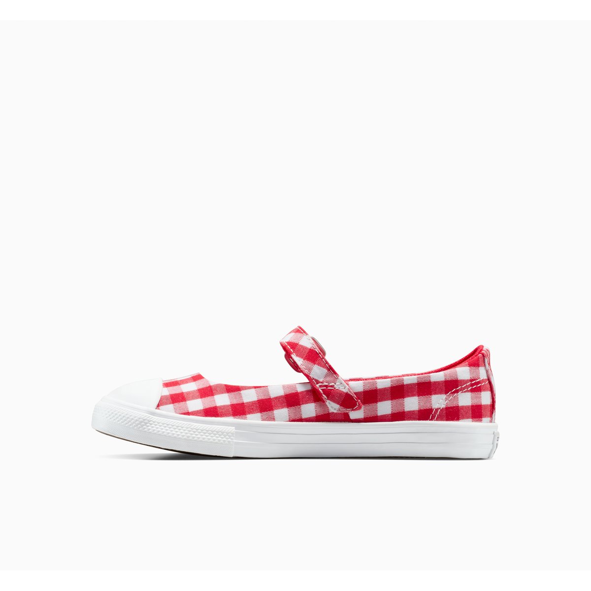 Baskets CHUCK TAYLOR ALL STAR DAINTY MARY JANE CHECKERED EASY ON red/vintage white/white, CONVERSE