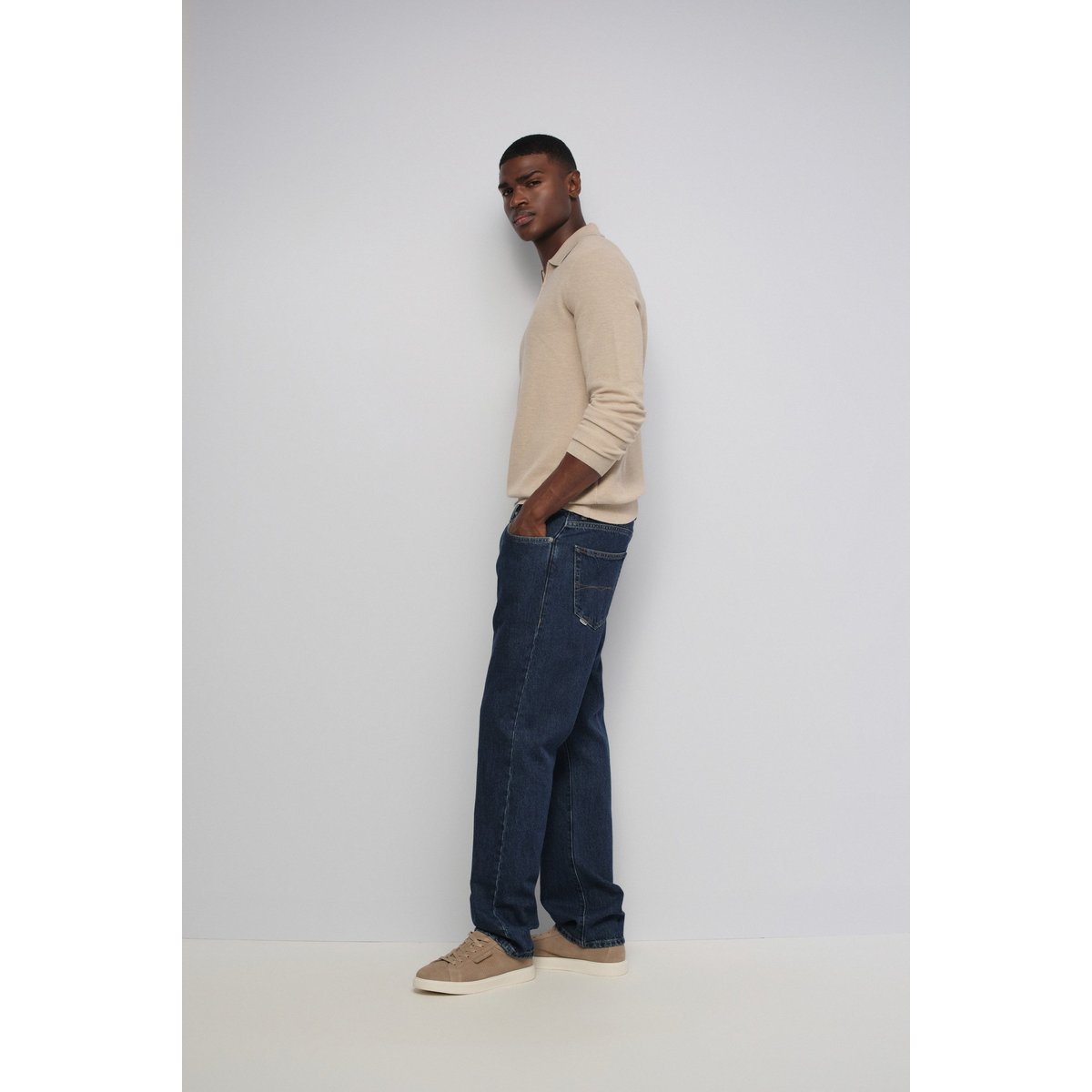 JEAN STRAIGHT FIT bleu foncé, SALSA JEANS