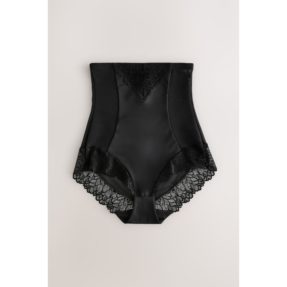 Culotte femina effet ventre plat, lot de 2 nude rose pastel/noir, NEXT