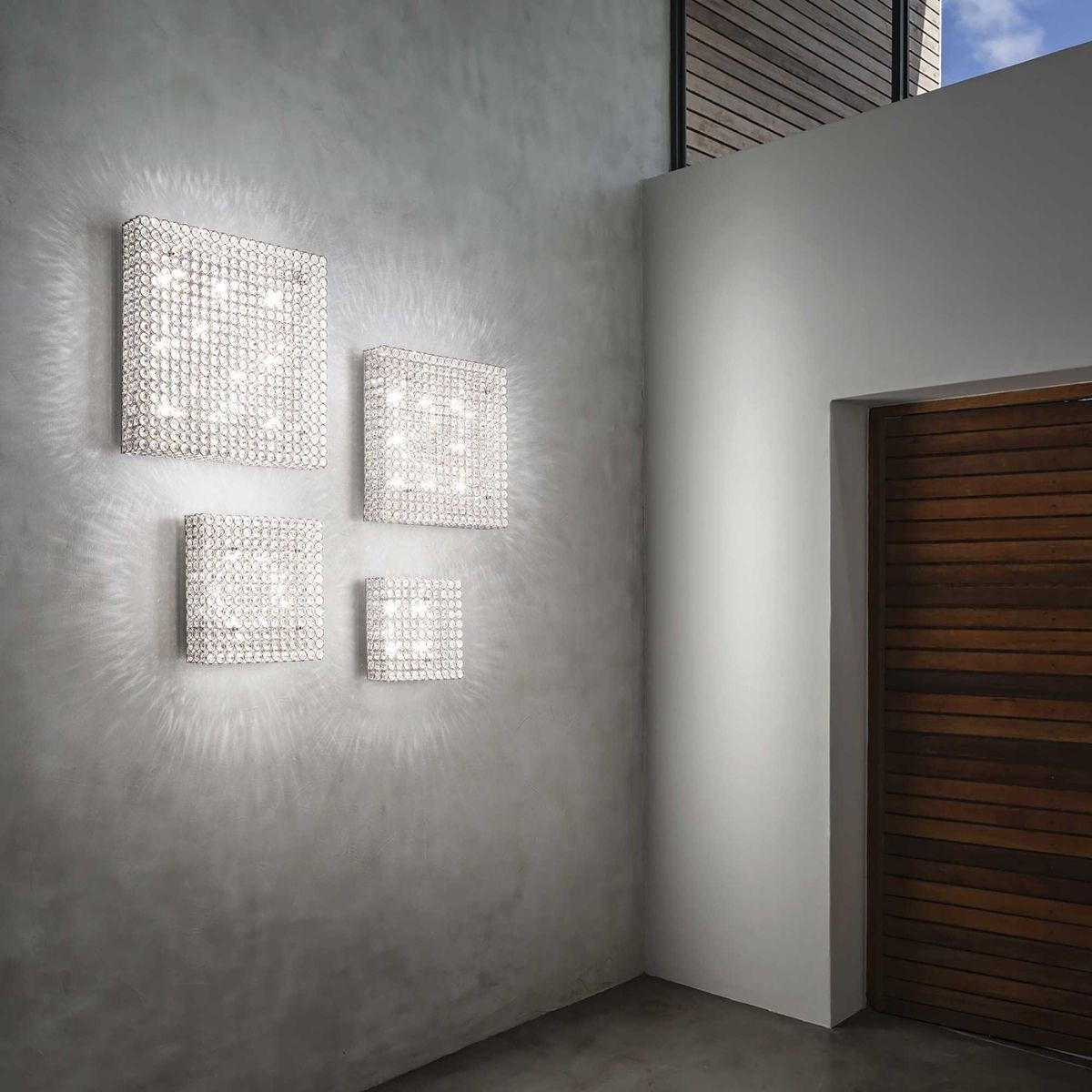 Plafonnier ADMIRAL gris, IDEAL LUX