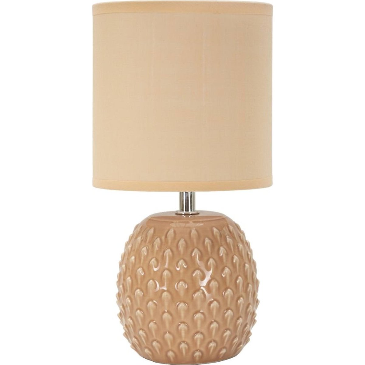 Lampe de chevet en céramique relief MODERN pêche, RECOLLECTION