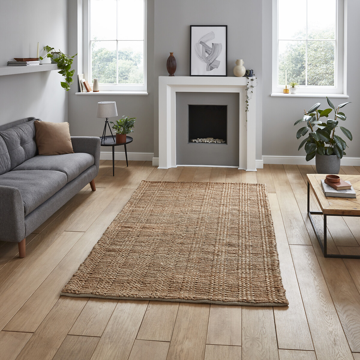 Bazaar Jute Natural Rug natural, ÉDITÉ