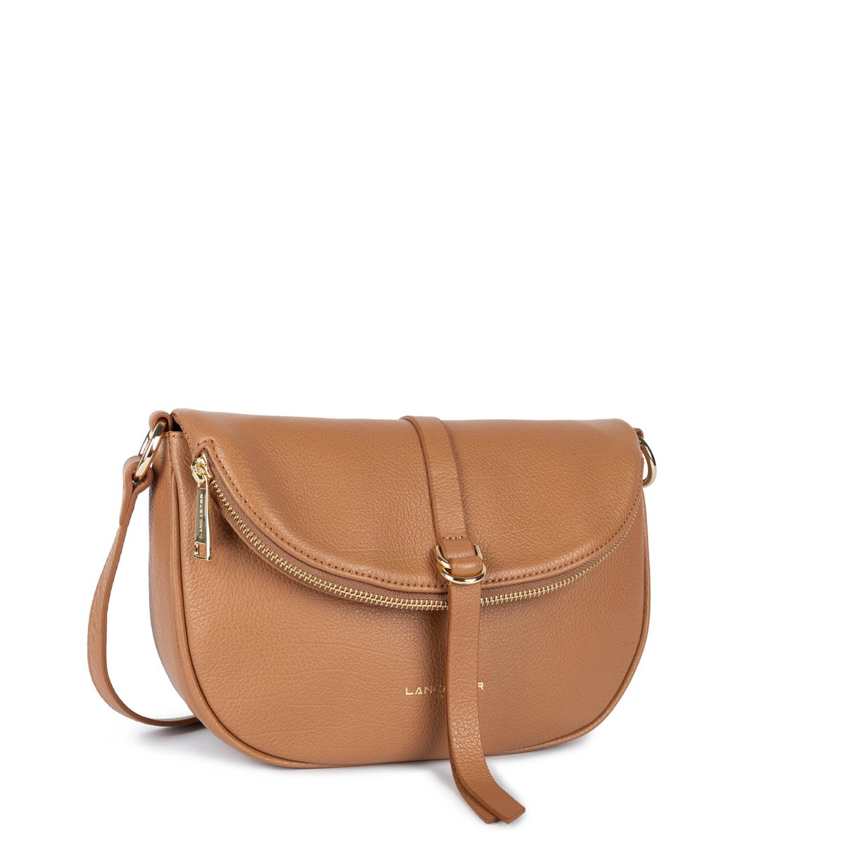 Sac besace DUNE GAIA camel, LANCASTER