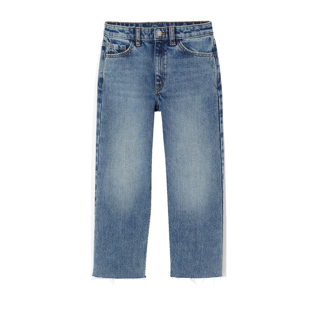 Jean droit bleu moyen, VERTBAUDET
