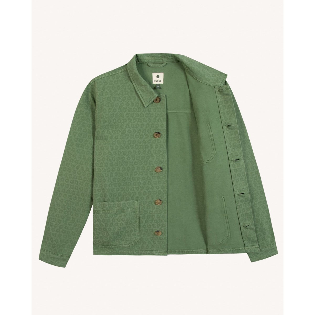 Veste LORGE vert sapin, FAGUO