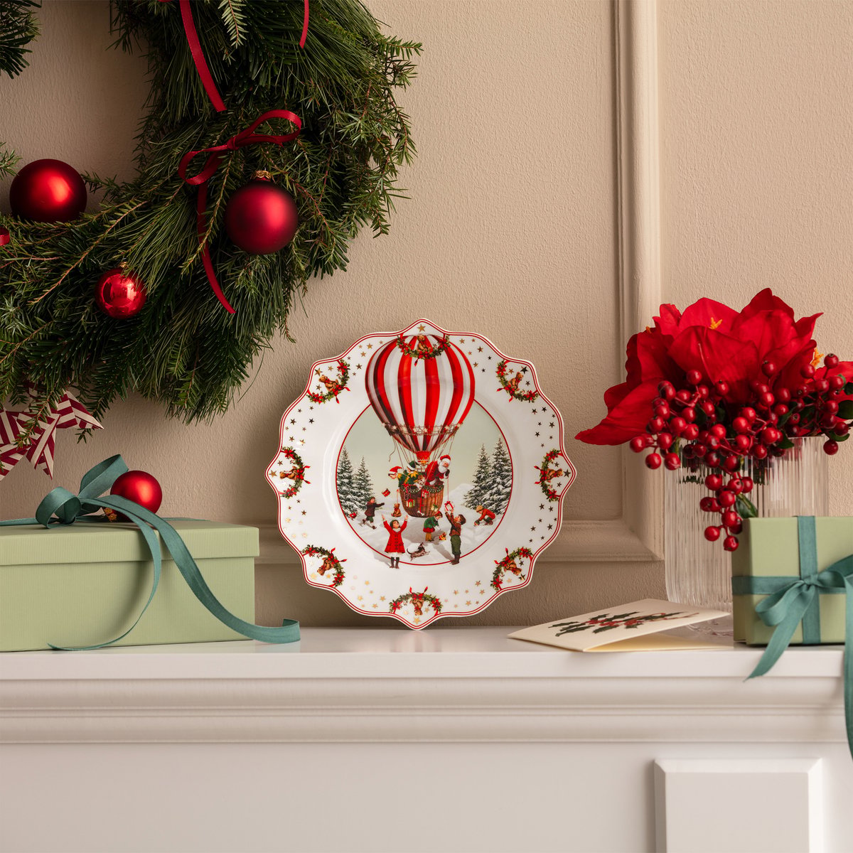 Assiette 2026 ANNUAL CHRISTMAS EDITION couleur unique, VILLEROY & BOCH
