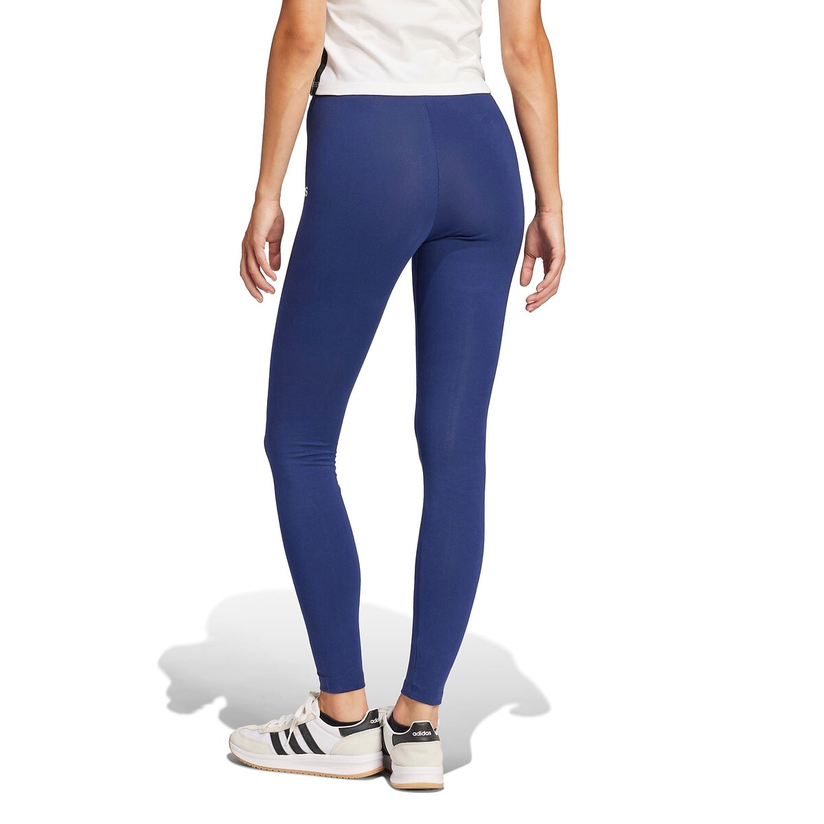 Leggings Essentials Linear blu marino, ADIDAS SPORTSWEAR