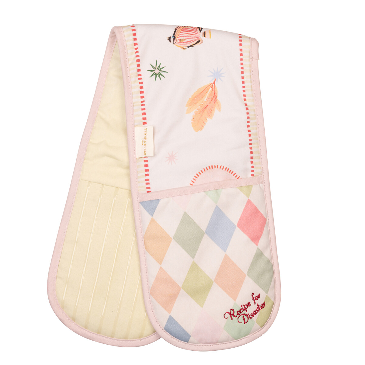 Harlequin "Recipe for Disaster" Oven Glove multi-coloured, YVONNE ELLEN