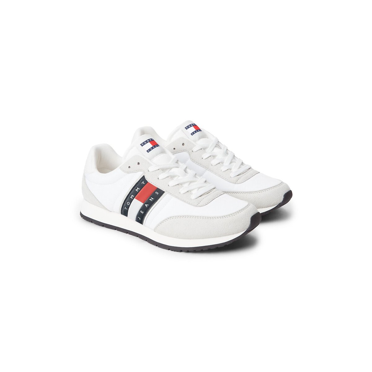Baskets RUNNER CLASSIC ecru, TOMMY HILFIGER