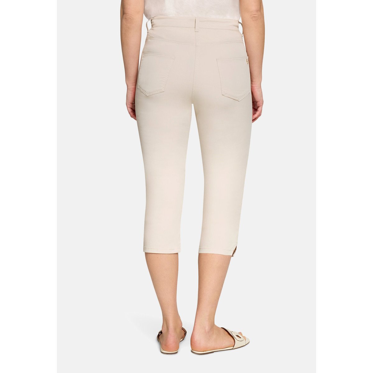 Pantalon d'été coupe slim fit gris, BETTY BARCLAY