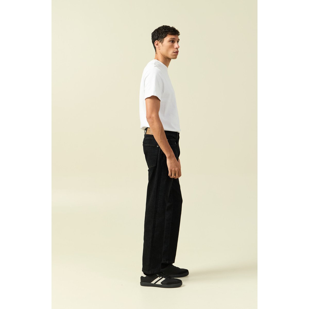 Jeans regular longueur 32 denim brut rinse, BONOBO