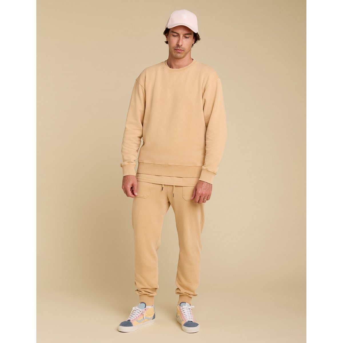 SWEAT APRICOT jaune, PULLIN