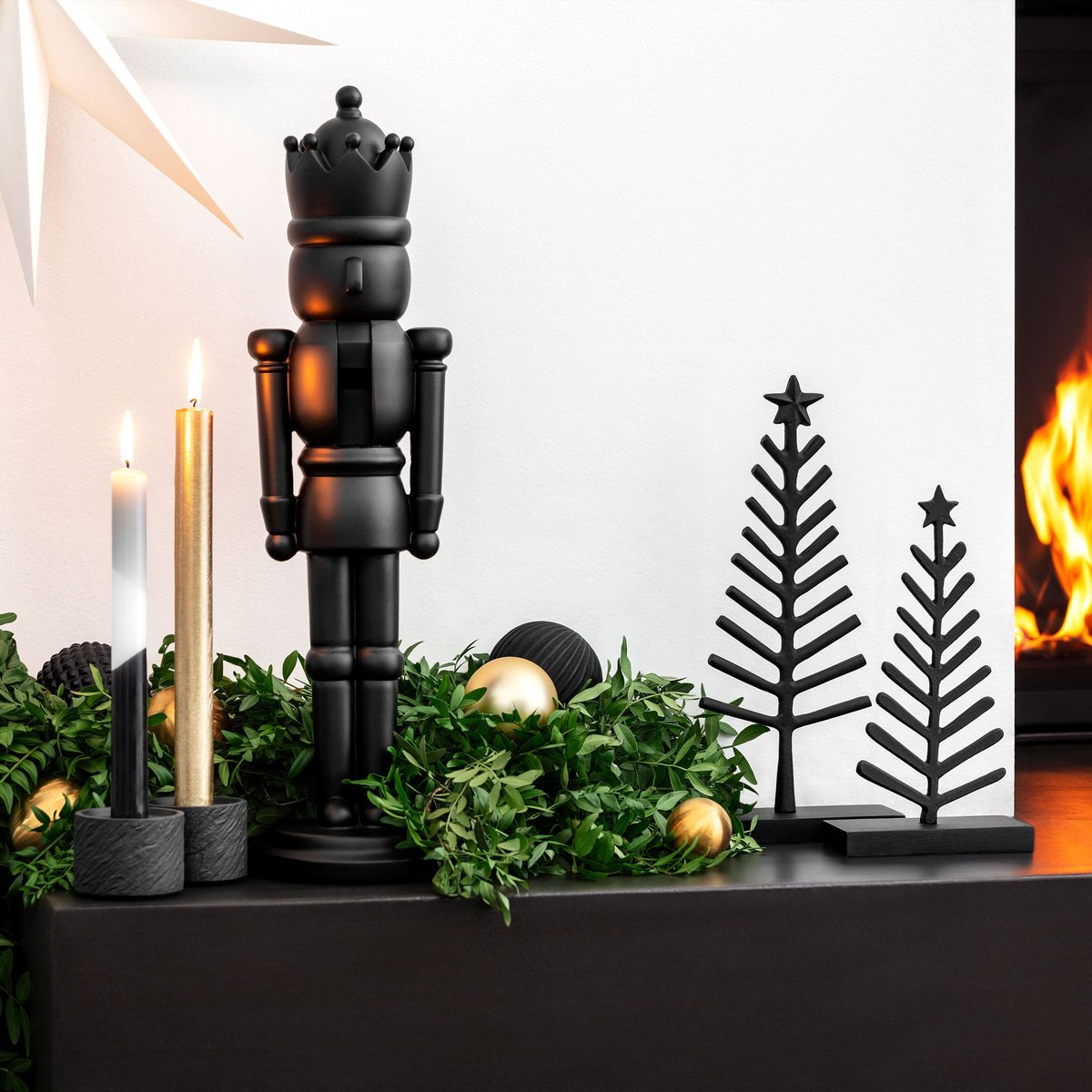 Sapin BLACK XMAS couleur unique, VILLEROY & BOCH