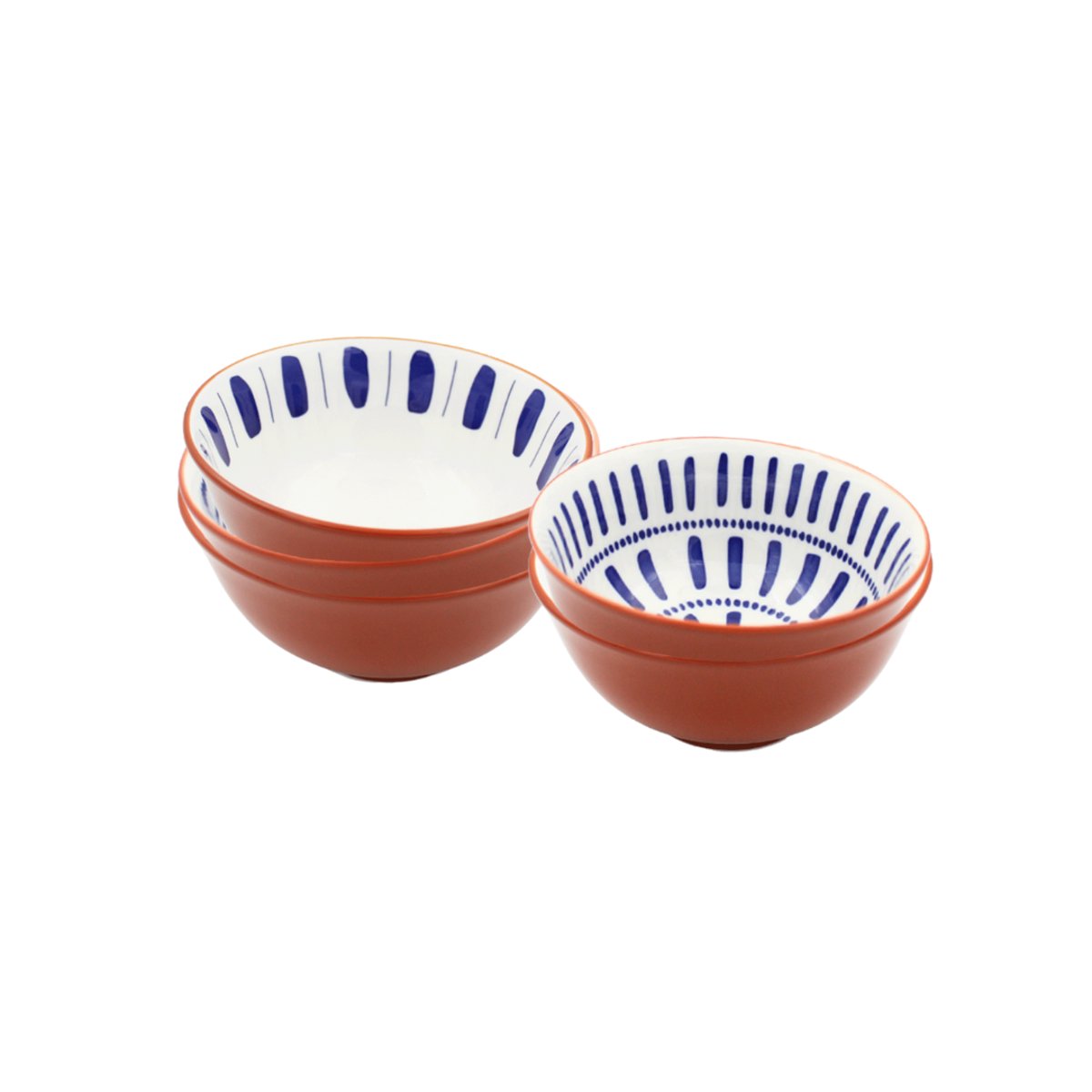 Lot de 6 petits bols, SANTORIN beige, ARTIME