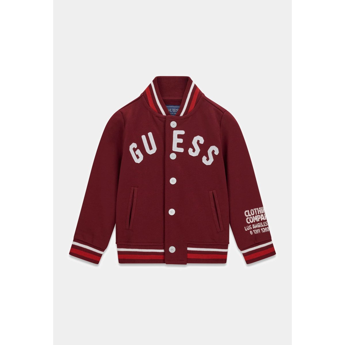 Veste Bomber rouge foncé, GUESS KIDS
