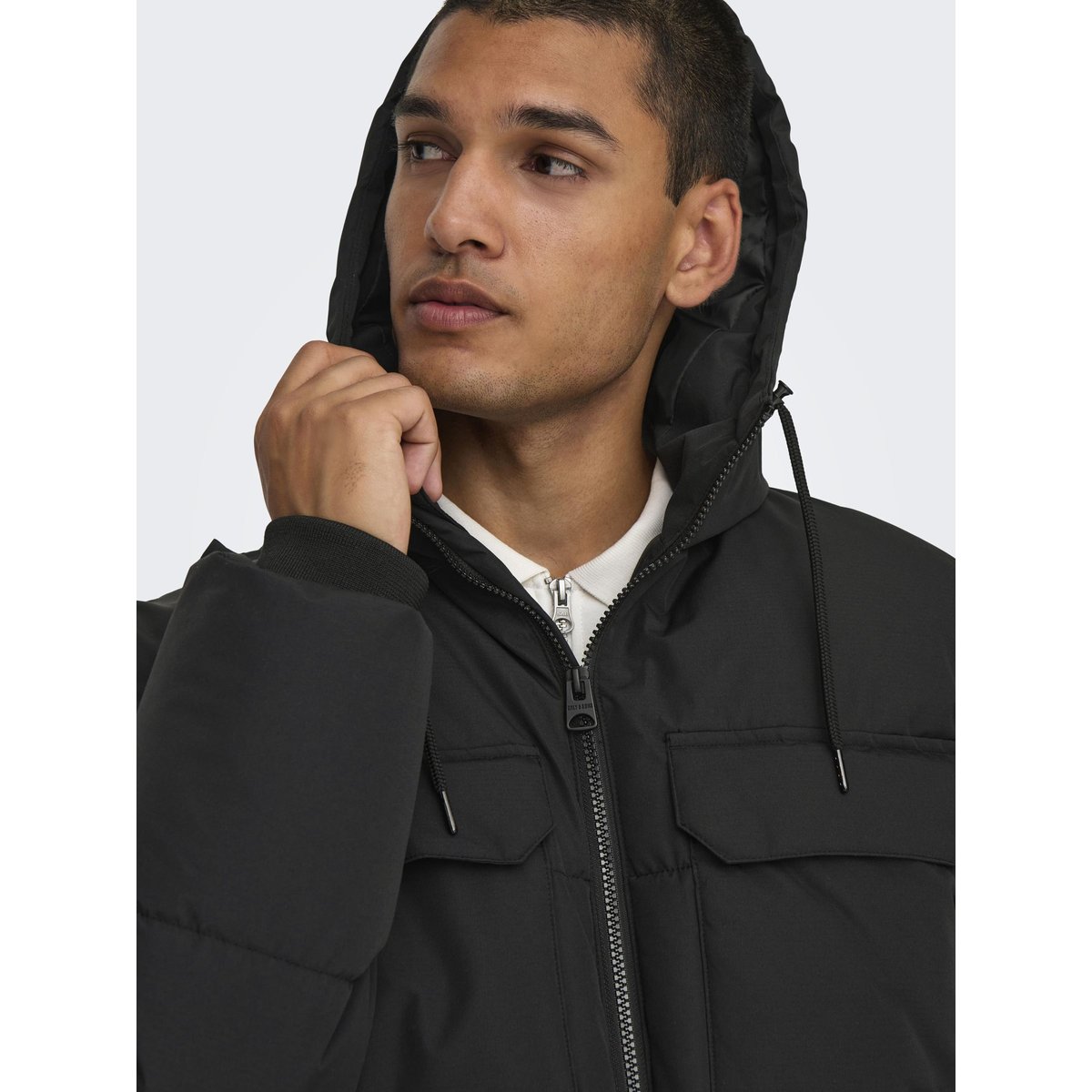 Manteau noire - black, ONLY & SONS