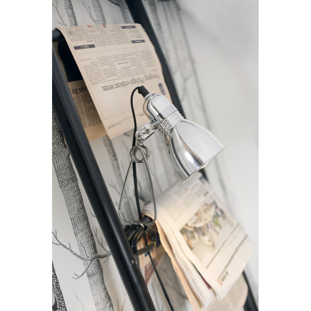 Luminaire à pince tête d'éclairage orientable en aluminium, PHOTO blanc, NORDLUX