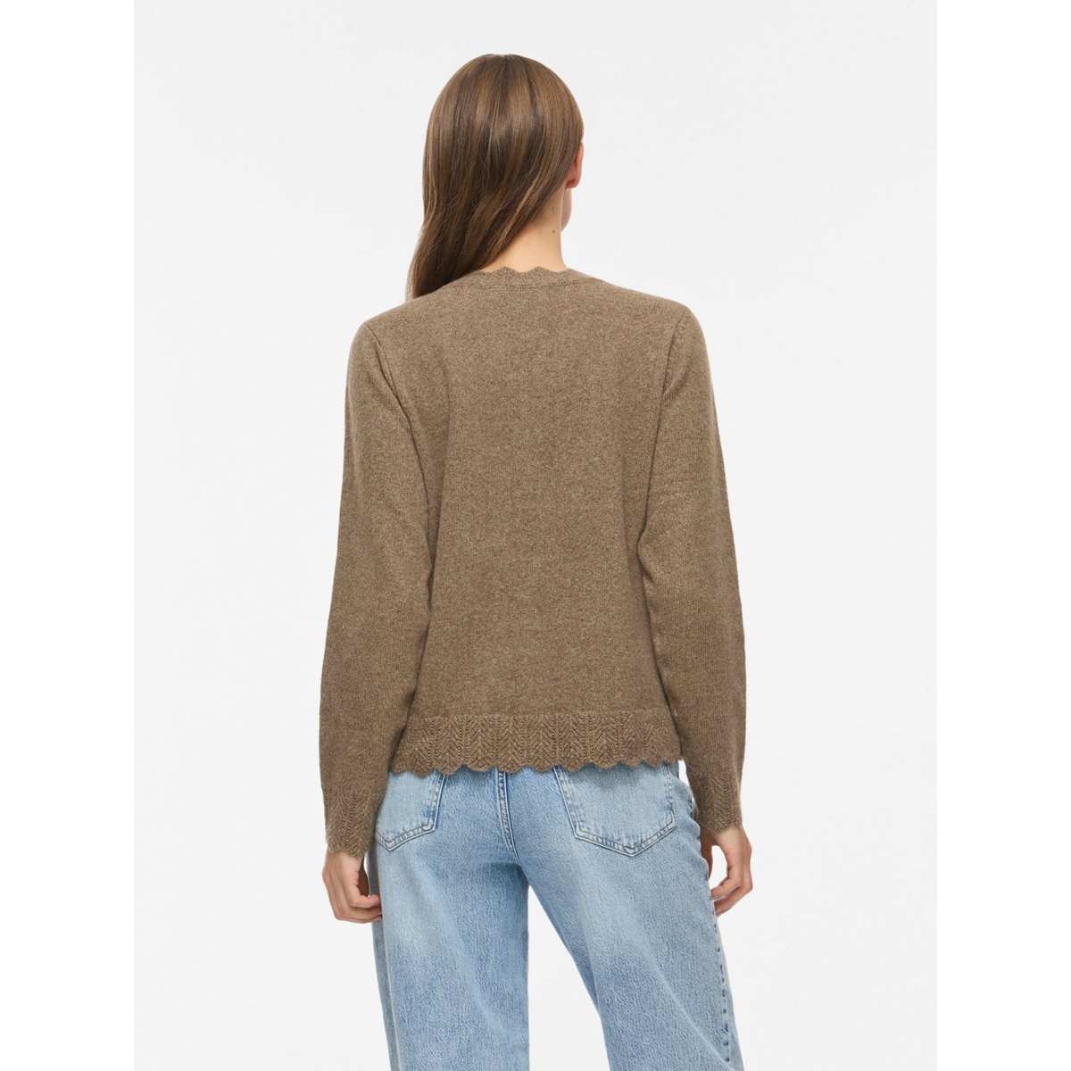 Cardigan En Maille gris - falcon1, VILA