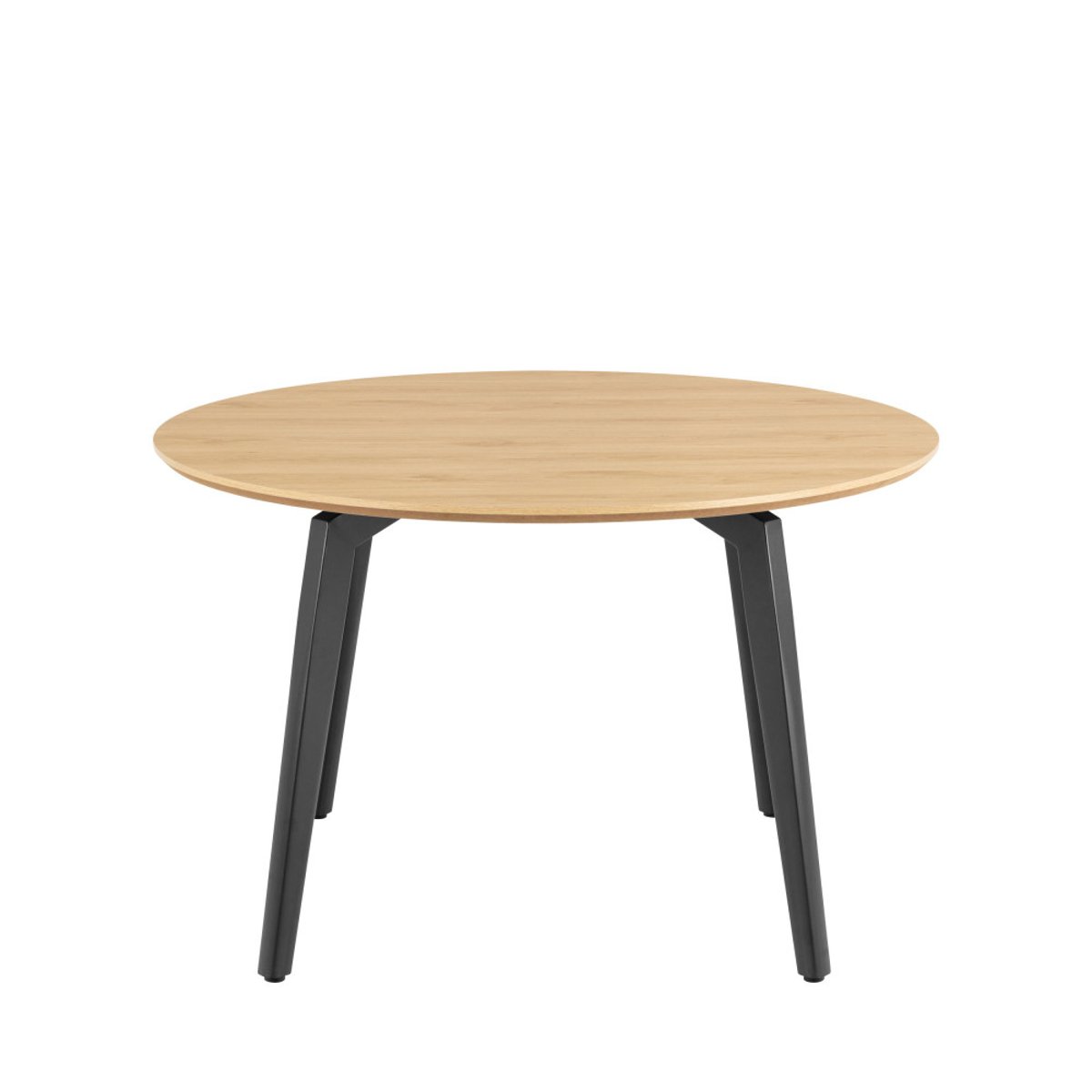 Table à manger 4 personnes ronde en bois  120cm- LUNKA bois clair, DRAWER