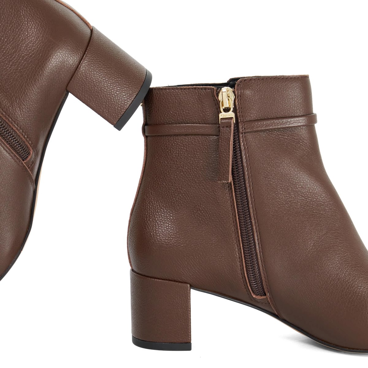 Bottines à talons - OAKEN dark brown-leather, DUNE LONDON