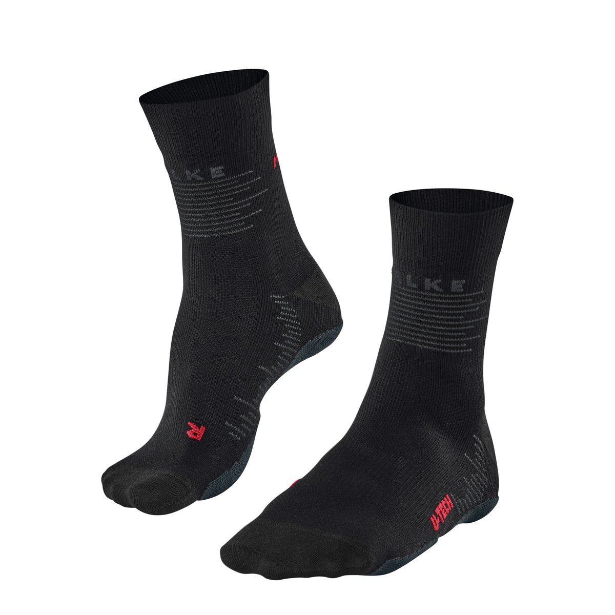 Chaussettes RU True Motion noir, FALKE