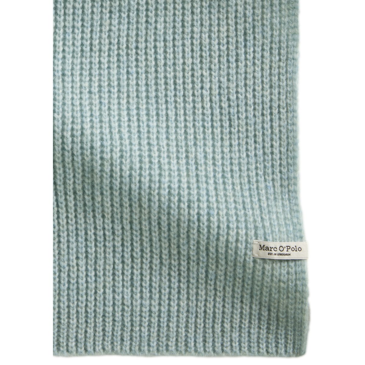 Écharpe en MIx de laine vierge douce bleu clair, MARC O'POLO