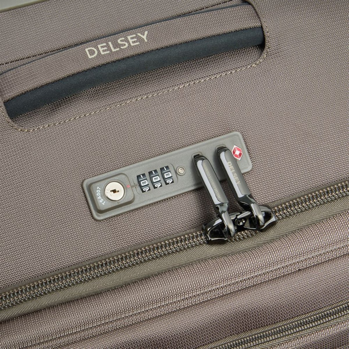 Valise XXL HELIUM DLX moka, DELSEY PARIS