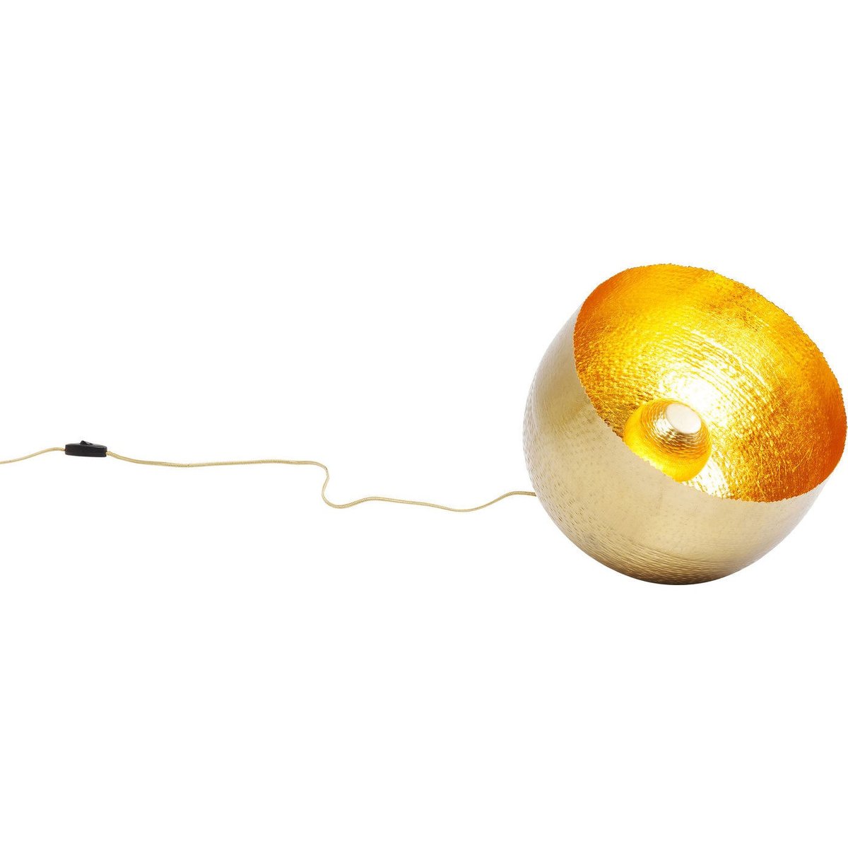 Lampe en acier texturé, APOLLON or, KARE DESIGN