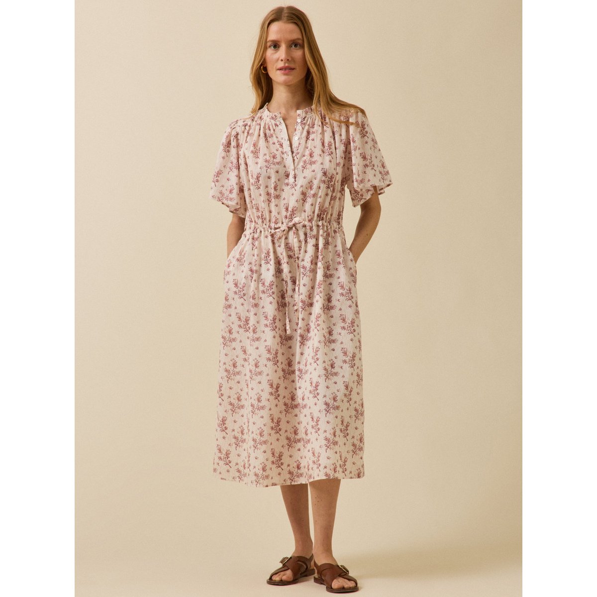 Robe imprimé Thelma coton biologique imprimé thelma, CYRILLUS